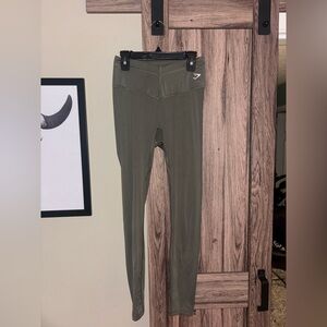 Gymshark Olive Green Performance Leggings